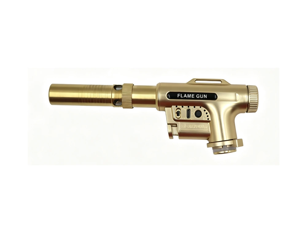 QM- High-Power BBQ & Multipurpose Torch — Metal-Body Model product view