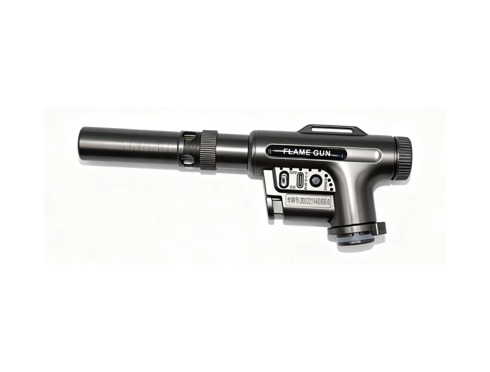 QM- High-Power BBQ & Multipurpose Torch — Metal-Body Model product view