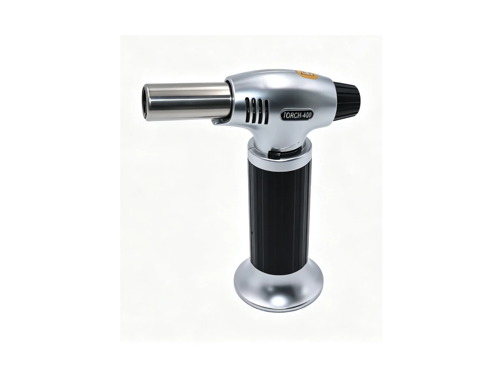 MD-400 Standard Household & Culinary Torch — Metal-Body Model product view